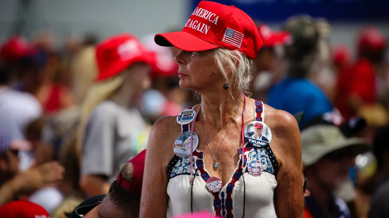MAGA women thought Trump wasn’t in the Epstein File, but now think Trump is being blackmailed by the Epstein files MAGA women