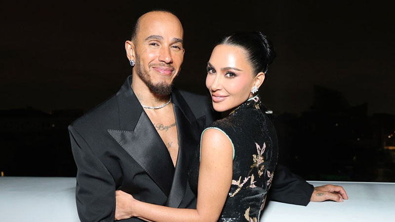 Lewis Hamilton calls Kim Kardashian girlfriend and reveals gift to her children Lewis Hamilton and Kim Kardashian